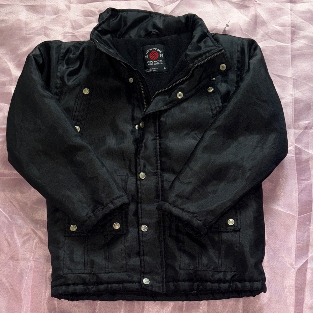 Enyce Black Quilted Jacket